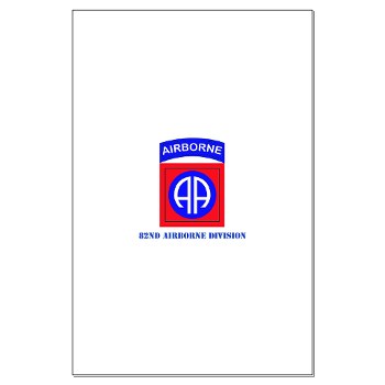 82DV - M01 - 02 - SSI - 82nd Airborne Division with Text Large Poster