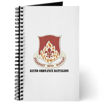 832OB - M01 - 02 - DUI - 832nd Ordnance Battalion with Text - Journal