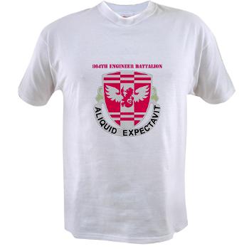 864EB - A01 - 04 - DUI - 864th Engineer Battalion with Text - Value T-shirt