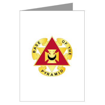 87SB - DUI - 87th Support Battalion - Greeting Cards (Pk of 10) - Click Image to Close