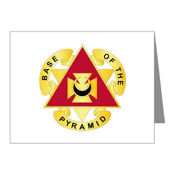 87SB - DUI - 87th Support Battalion - Note Cards (Pk of 20)