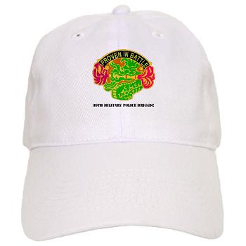 89MPB - A01 - 01 - DUI - 89th Military Police Brigade with Text - Cap