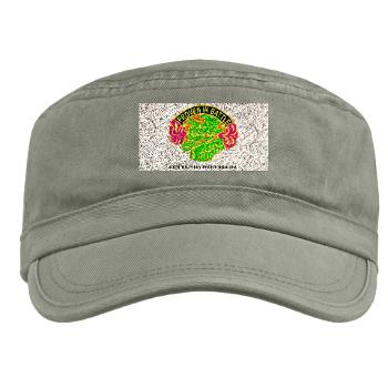 89MPB - A01 - 01 - DUI - 89th Military Police Brigade with Text - Military Cap