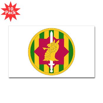 89MPB - M01 - 01 - SSI - 89th Military Police Brigade - Sticker (Rectangle 10 pk)