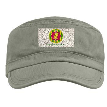 89MPB - A01 - 01 - SSI - 89th Military Police Brigade with Text - Military Cap