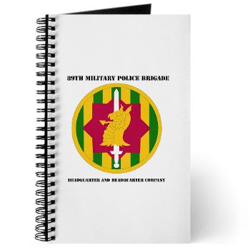 89MPBHHC - M01 - 02 - DUI - Headquarter and Headquarters Company with Text - Journal