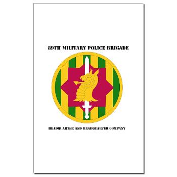 89MPBHHC - M01 - 02 - DUI - Headquarter and Headquarters Company with Text - Mini Poster Print