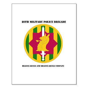 89MPBHHC - M01 - 02 - DUI - Headquarter and Headquarters Company with Text - Small Poster