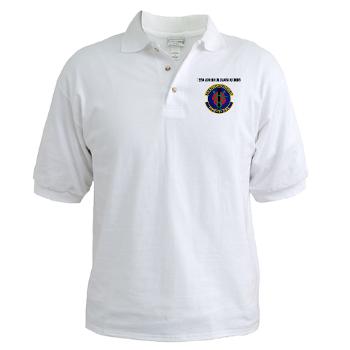 722ASS - A01 - 04 - 722nd Aeromedical Staging Squadron - Golf Shirt