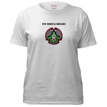 8MB - A01 - 04 - DUI - 8th Medical Brigade with Text - Women's T-Shirt