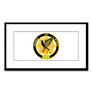 8S1CR - M01 - 02 - DUI - 8th Squadron - 1st Cavalry Regiment Small Framed Print - Click Image to Close