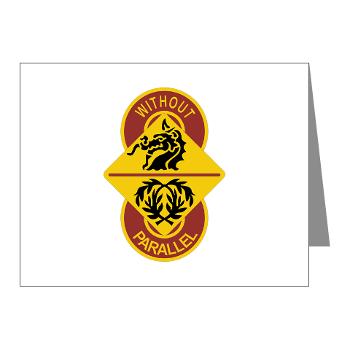 8TB - M01 - 02 - DUI - 8th Transportation Brigade - Note Cards (Pk of 20)
