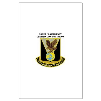 900CCB - M01 - 02 - DUI - 900th Contingency Contracting Battalion with Text - Large Poster