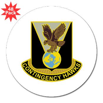 900CCB - M01 - 01 - DUI - 900th Contingency Contracting Battalion - 3" Lapel Sticker (48 pk)