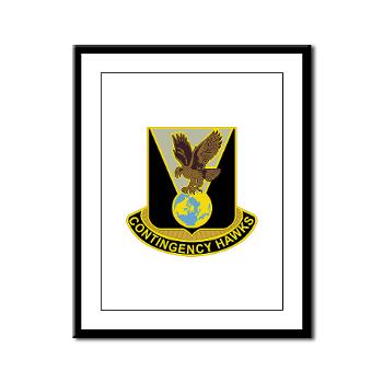 900CCB - M01 - 02 - DUI - 900th Contingency Contracting Battalion - Framed Panel Print - Click Image to Close