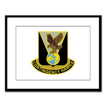 900CCB - M01 - 02 - DUI - 900th Contingency Contracting Battalion - Large Framed Print