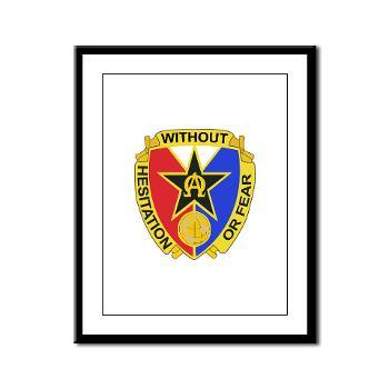 901CCB - M01 - 02 - DUI - 901st Contingency Contracting Battalion - Framed Panel Print - Click Image to Close
