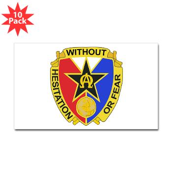 901CCB - M01 - 01 - DUI - 901st Contingency Contracting Battalion - Sticker (Rectangle 10 pk) - Click Image to Close