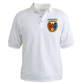 901CCB - A01 - 04 - DUI - 901st Contingency Contracting Battalion with Text - Golf Shirt