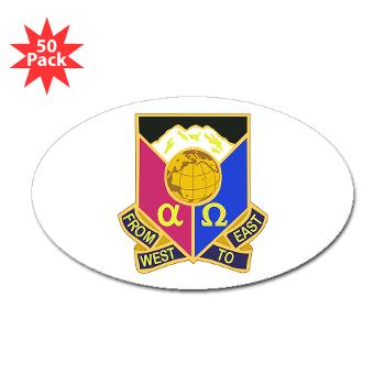 902CCB - M01 - 01 - DUI - 902nd Contingency Contracting Battalion - Sticker (Oval 50 pk)