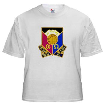 902CCB - A01 - 04 - DUI - 902nd Contingency Contracting Battalion - White T-Shirt