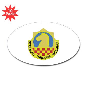 902MIG - M01 - 01 - DUI - 902nd Military Intelligence Group - Sticker (Oval 10 pk)