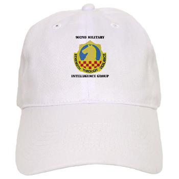 902MIG - A01 - 01 - DUI - 902nd Military Intelligence Group with Text - Cap