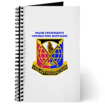 904CCB - M01 - 02 - DUI - 904TH Contingency Contracting Battalion with text Journal