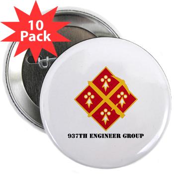 937EG - M01 - 01 - DUI - 937th Engineer Group with Text - 2.25" Button (10 pack)