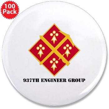937EG - M01 - 01 - DUI - 937th Engineer Group with Text - 3.5" Button (100 pack)