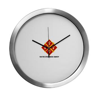 937EG - M01 - 03 - DUI - 937th Engineer Group with Text - Modern Wall Clock