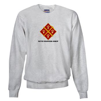 937EG - A01 - 03 - DUI - 937th Engineer Group with Text - Sweatshirt