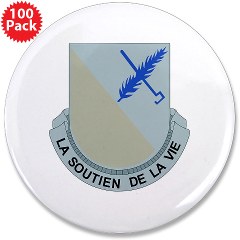 94BSB - M01 - 01 - DUI - 94th Bde - Support Battalion 3.5" Button (100 pack)