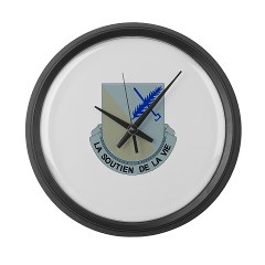 94BSB - M01 - 03 - DUI - 94th Bde - Support Battalion Large Wall Clock - Click Image to Close