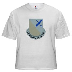 94BSB - A01 - 04 - DUI - 94th Bde - Support Battalion White T-Shirt