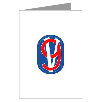 95DIT - M01 - 02 - SSI - 95th DIV (IT) - Greeting Cards (Pk of 10)