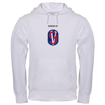95DIT - A01 - 03 - SSI - 95th DIV (IT) with Text - Hooded Sweatshirt