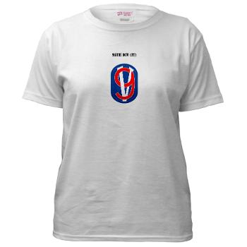 95DIT - A01 - 04 - SSI - 95th DIV (IT) with Text - Women's T-Shirt