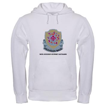 96ASB - A01 - 03 - DUI - 96th Aviation Support Bn with Text - Hooded Sweatshirt