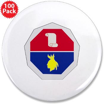 98ID - M01 - 01 - DUI - 98th Infantry Division - 3.5" Button (100 pack)