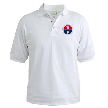 98ID - A01 - 04 - DUI - 98th Infantry Division - Golf Shirt