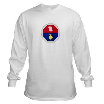 98ID - A01 - 03 - DUI - 98th Infantry Division - Long Sleeve T-Shirt - Click Image to Close