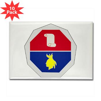 98ID - M01 - 01 - DUI - 98th Infantry Division - Rectangle Magnet (10 pack) - Click Image to Close