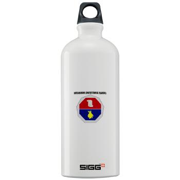 98ID - M01 - 03 - DUI - 98th Infantry Division Text - Sigg Water Bottle 1.0L