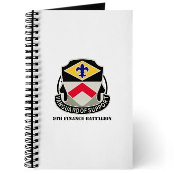 9FB - M01 - 02 - DUI - 9th Finance Battalion with Text - Journal
