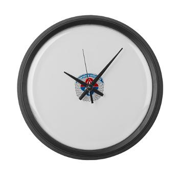AAMC - M01 - 03 - Aviation and Missile Command - Large Wall Clock
