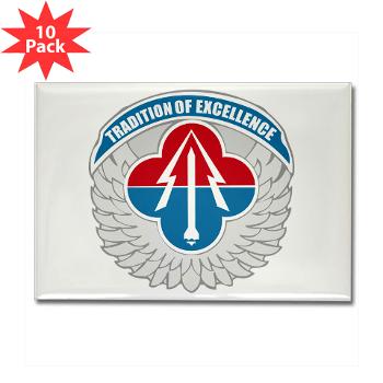 AAMC - M01 - 01 - Aviation and Missile Command - Rectangle Magnet (10 pack) - Click Image to Close