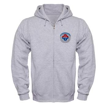 AAMC - A01 - 03 - Aviation and Missile Command - Zip Hoodie - Click Image to Close