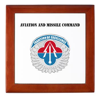 AAMC - M01 - 03 - Aviation and Missile Command with Text - Keepsake Box