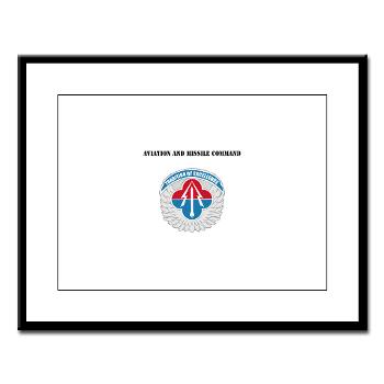 AAMC - M01 - 02 - Aviation and Missile Command with Text - Large Framed Print - Click Image to Close
